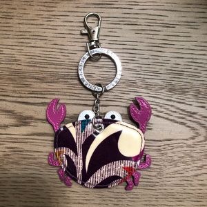 Vera Bradley crab keychain